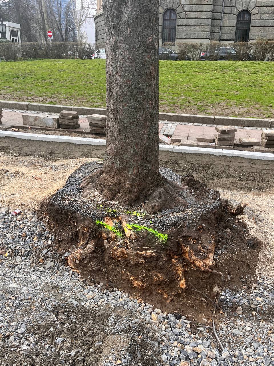 Odbrana Kosovske, Vlajkovićeve i Palmotićeve ulice u Beogradu